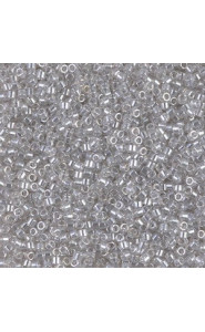 Miyuki delica beads 15/0 - Transparent pale taupe luster DBS-1477